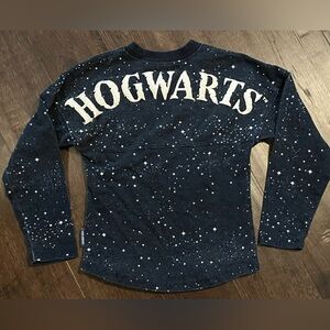 Harry Potter Studio Hogwarts Glitter Starry Night Spirit Jersey XS Girls